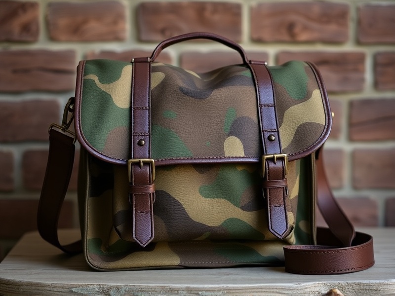 camouflage-satchel camouflage satchel